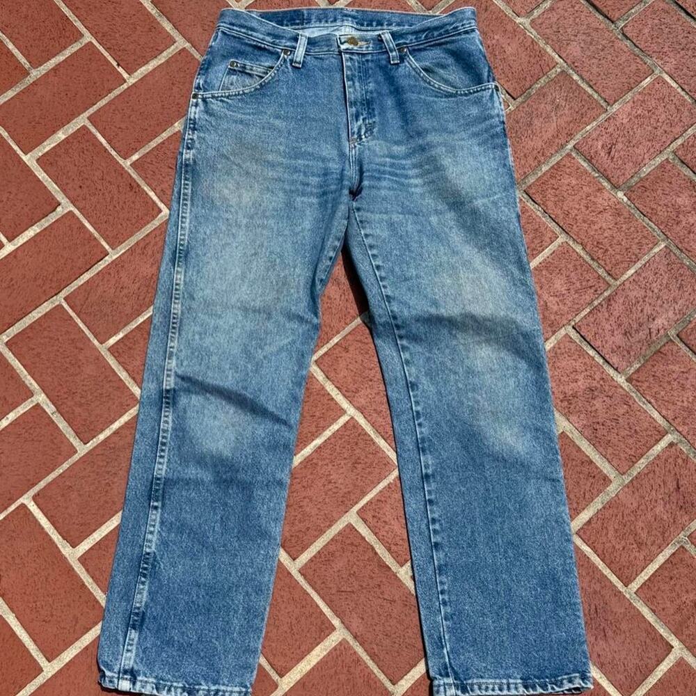 Vintage wrangler denim light wash jeans - Picture 3 of 3